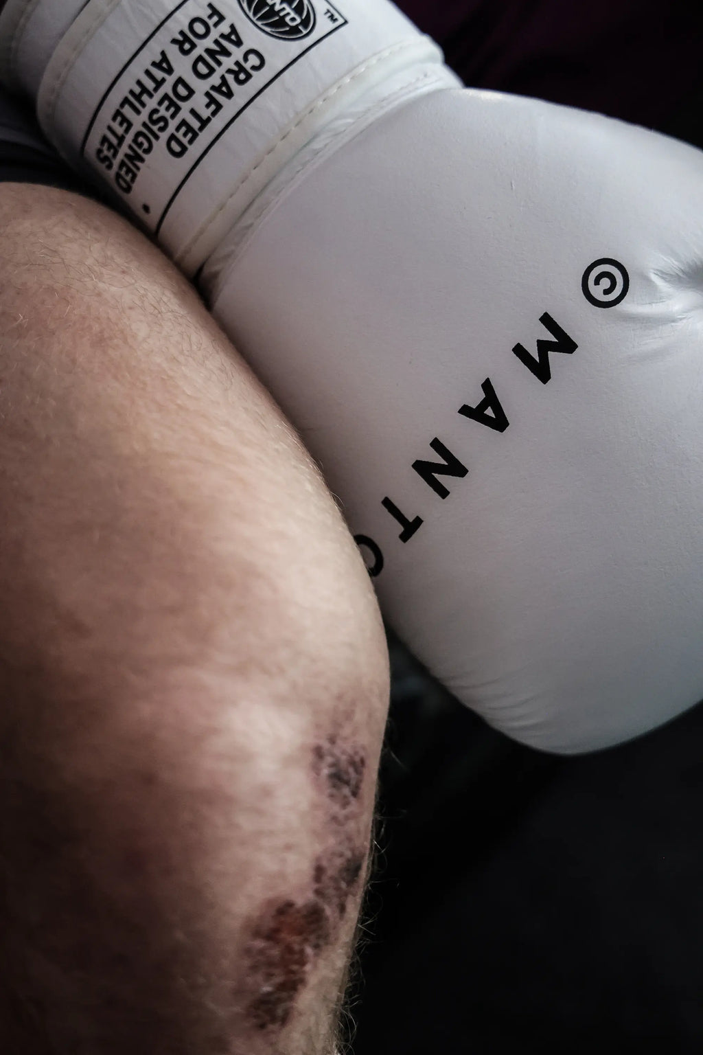 БОКСЕРСЬКІ РУКАВИЦІ MANTO IMPACT+ white