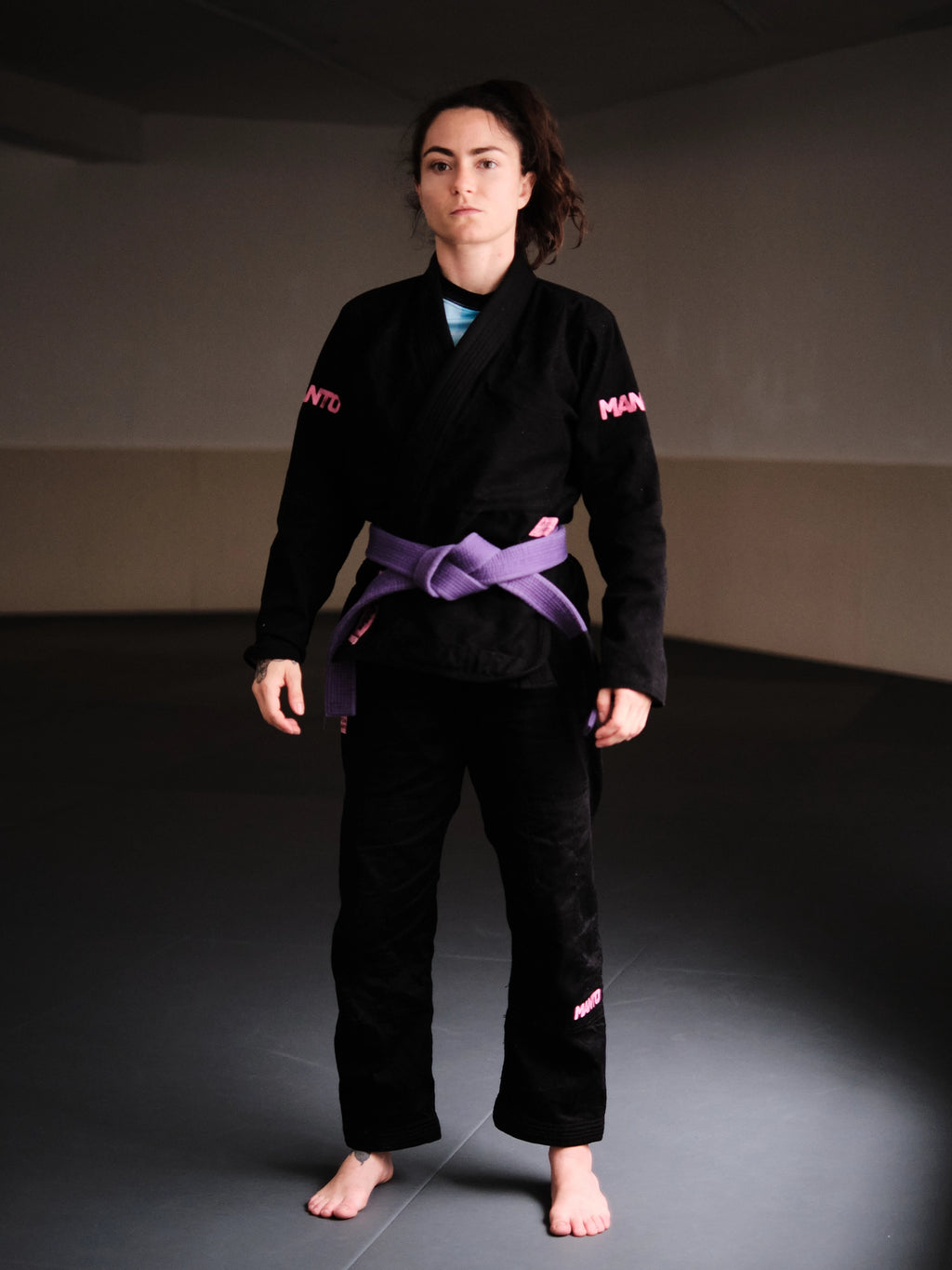 BJJ GI MANTO RISE 2.0 (чорний/рожевий)