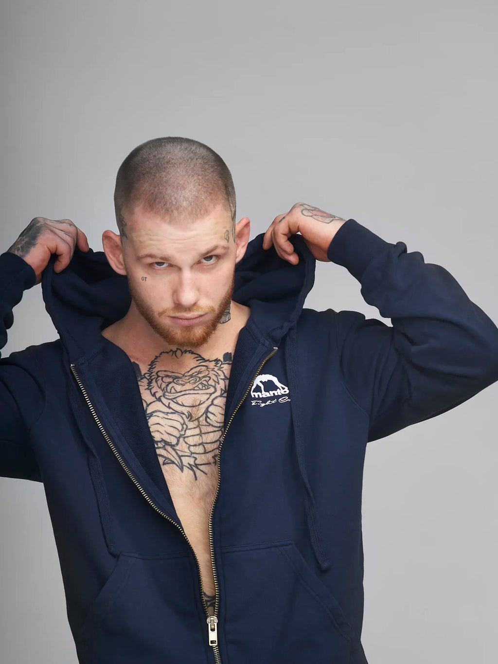 ХУДІ MANTO FIGHT COMPANY СИНІЙ