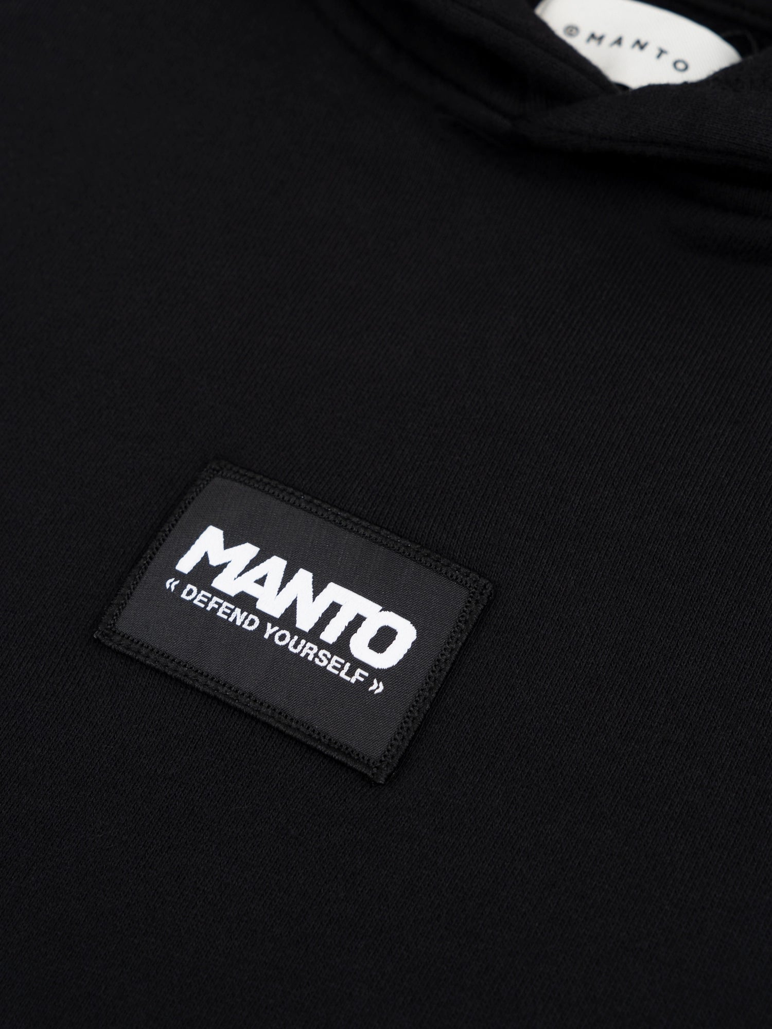 ХУДІ MANTO LABEL 25 OVERSIZE ЧОРНЕ