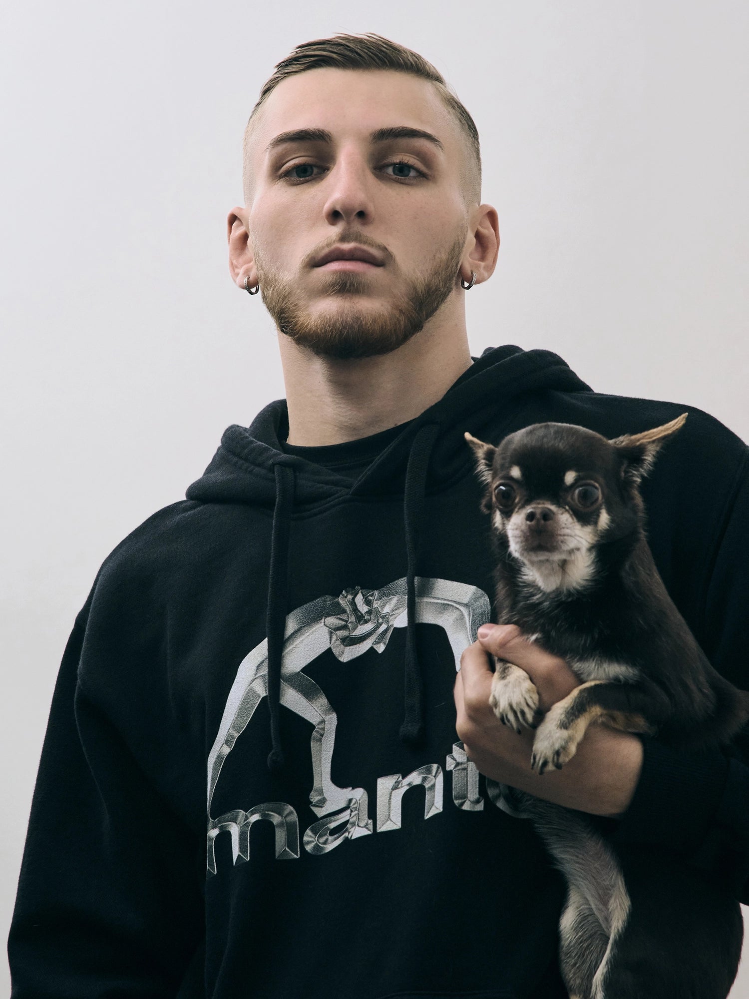 ХУДІ MANTO METAL 24 ЧОРНЕ