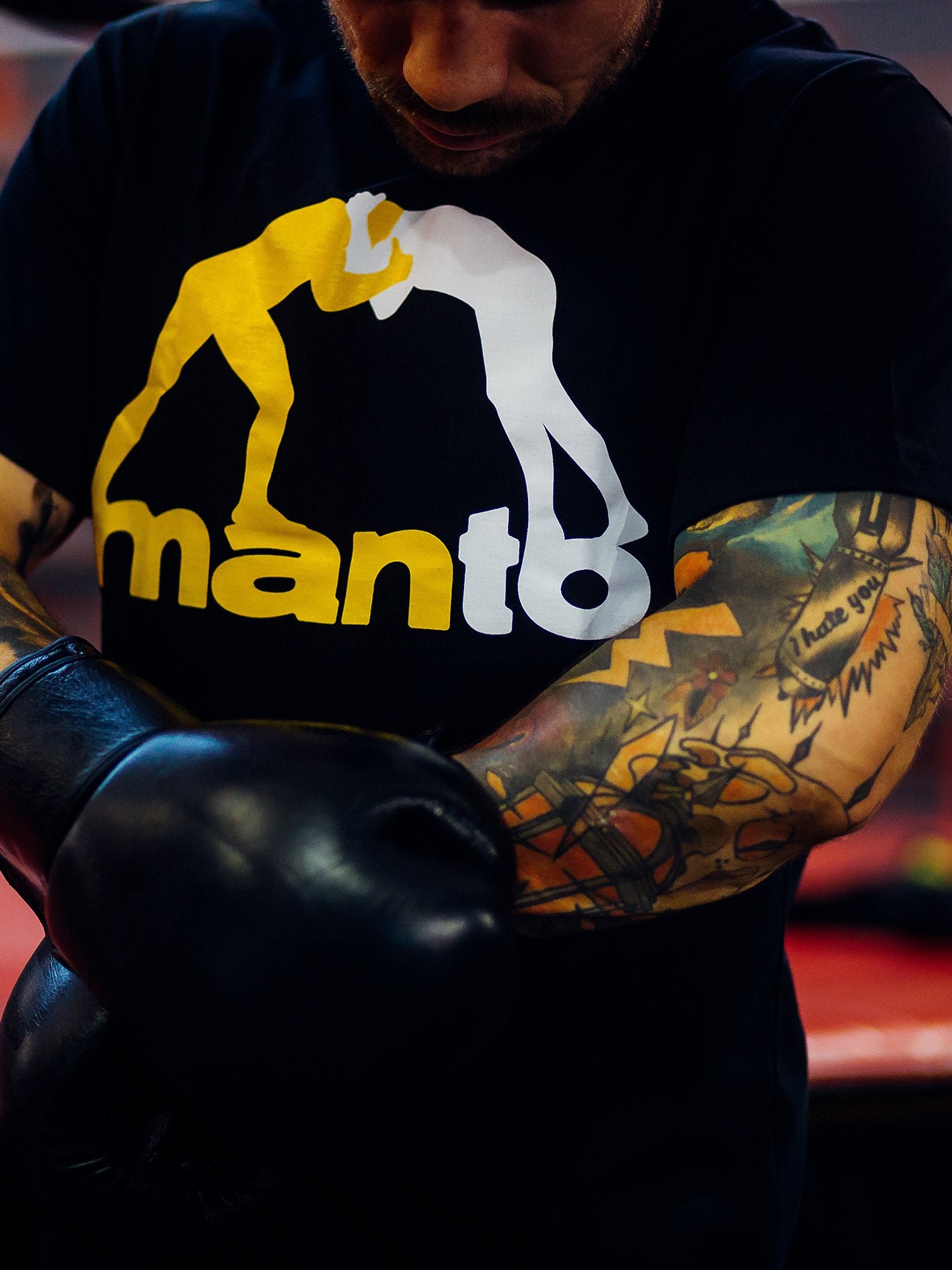ФУТБОЛКА MANTO LOGO black