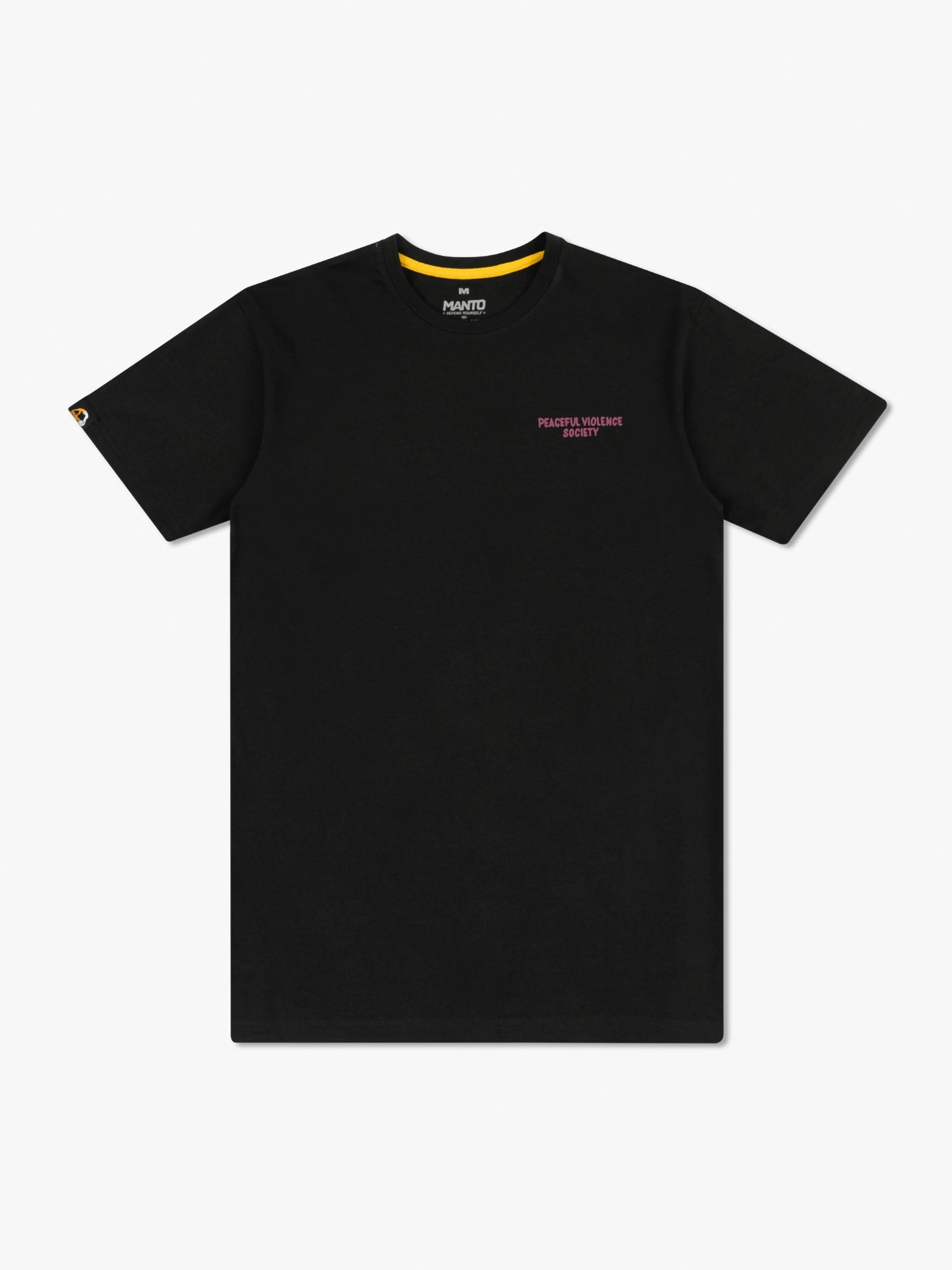 ФУТБОЛКА MANTO SOCIETY 25 ЧОРНИЙ ОНІКС