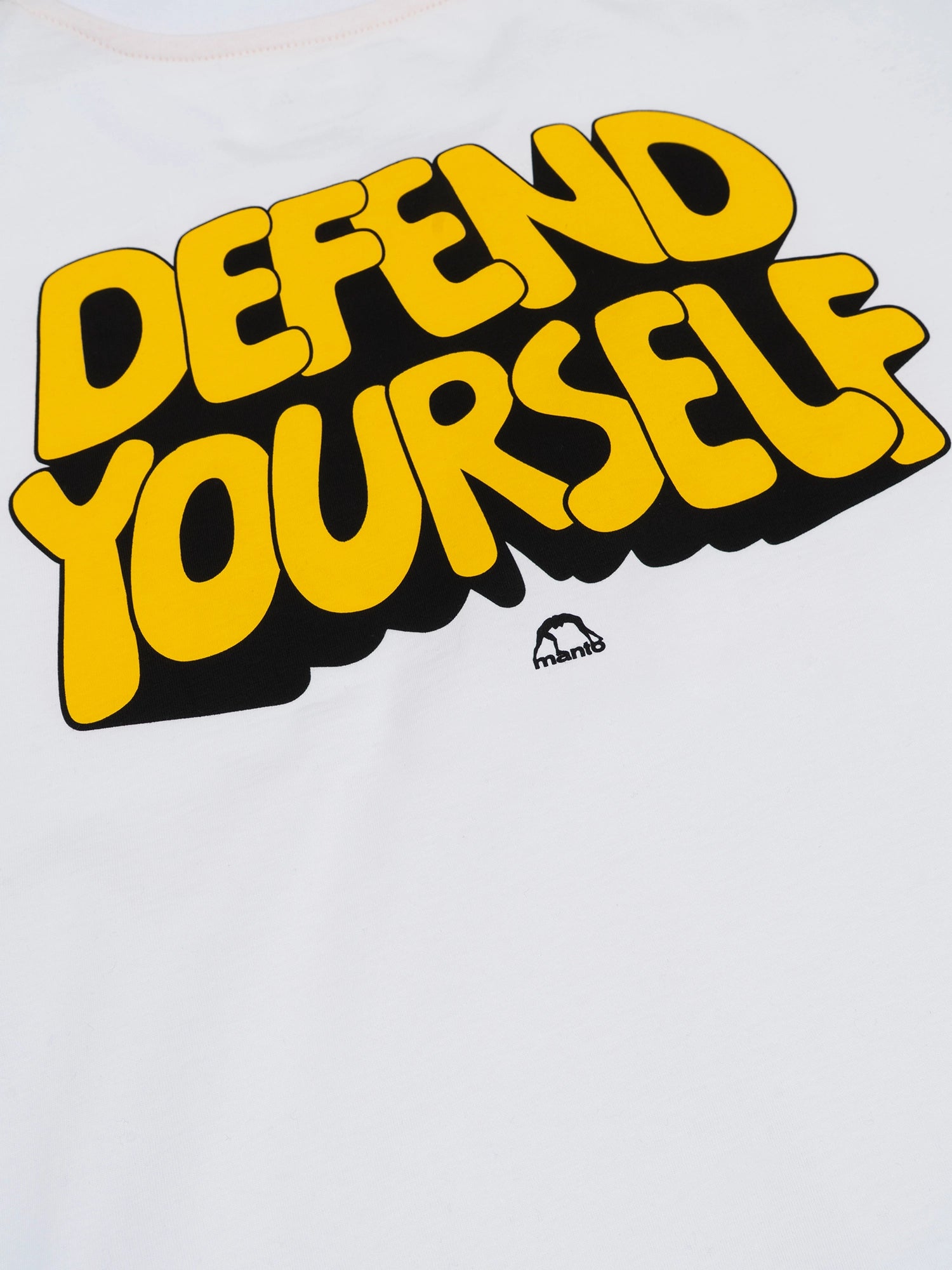 ФУТБОЛКА MANTO THICKO OVERSIZE БІЛА