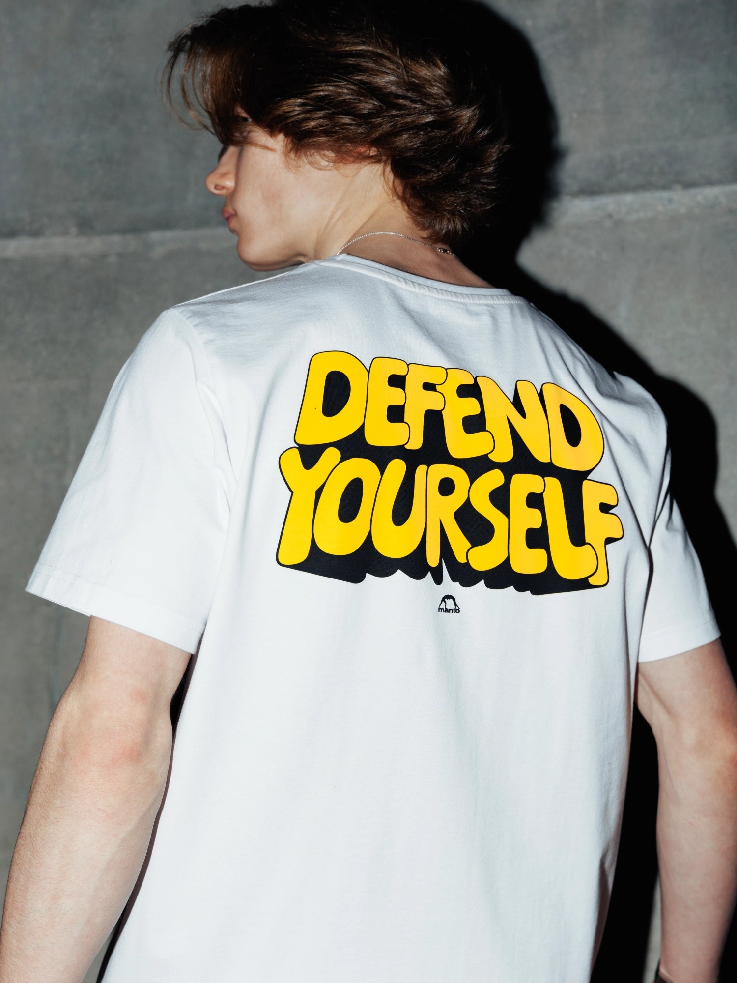 ФУТБОЛКА MANTO THICKO OVERSIZE БІЛА