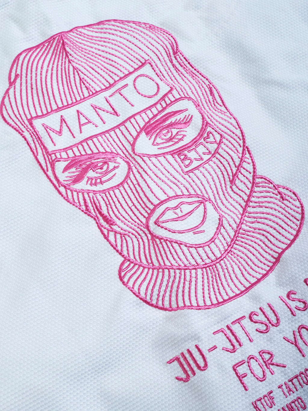 MANTO x KTOF "BALACLAVA" BJJ GI (біле)