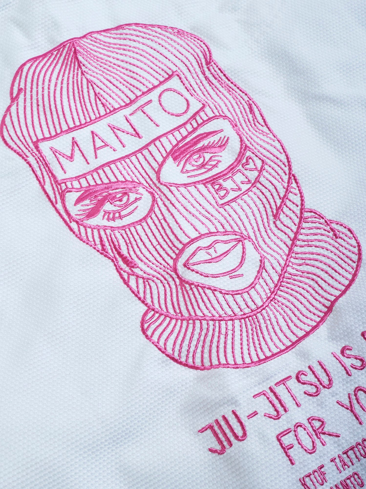 MANTO x KTOF "BALACLAVA" BJJ GI (біле)