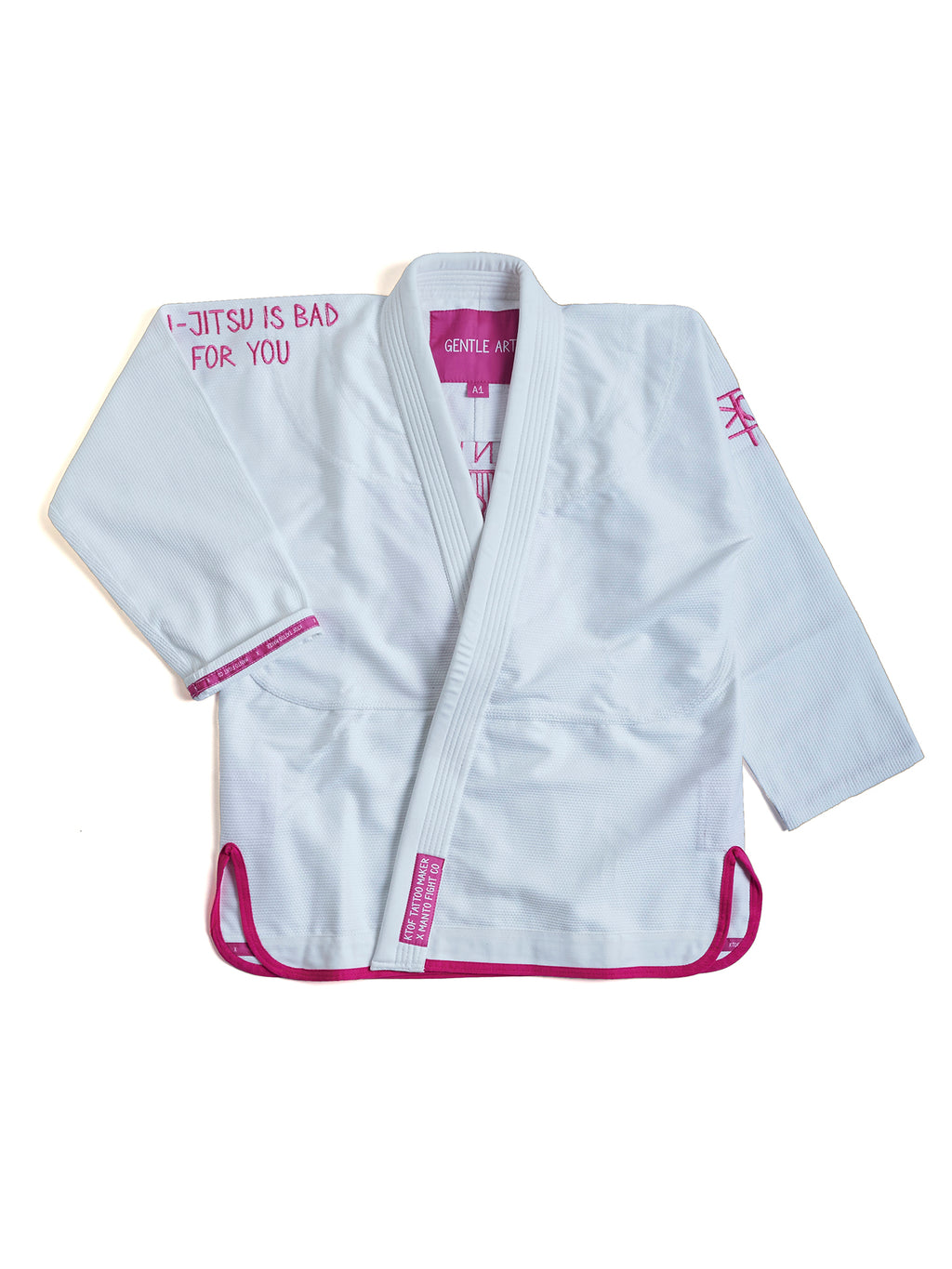 MANTO x KTOF "BALACLAVA" BJJ GI (біле)