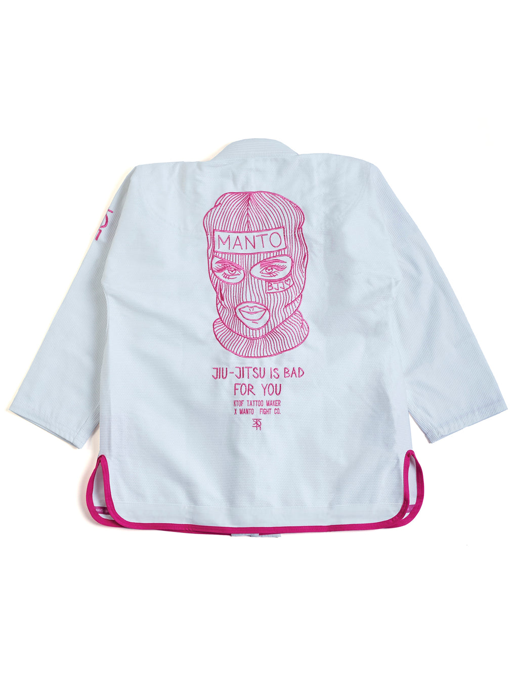 MANTO x KTOF "BALACLAVA" BJJ GI (біле)
