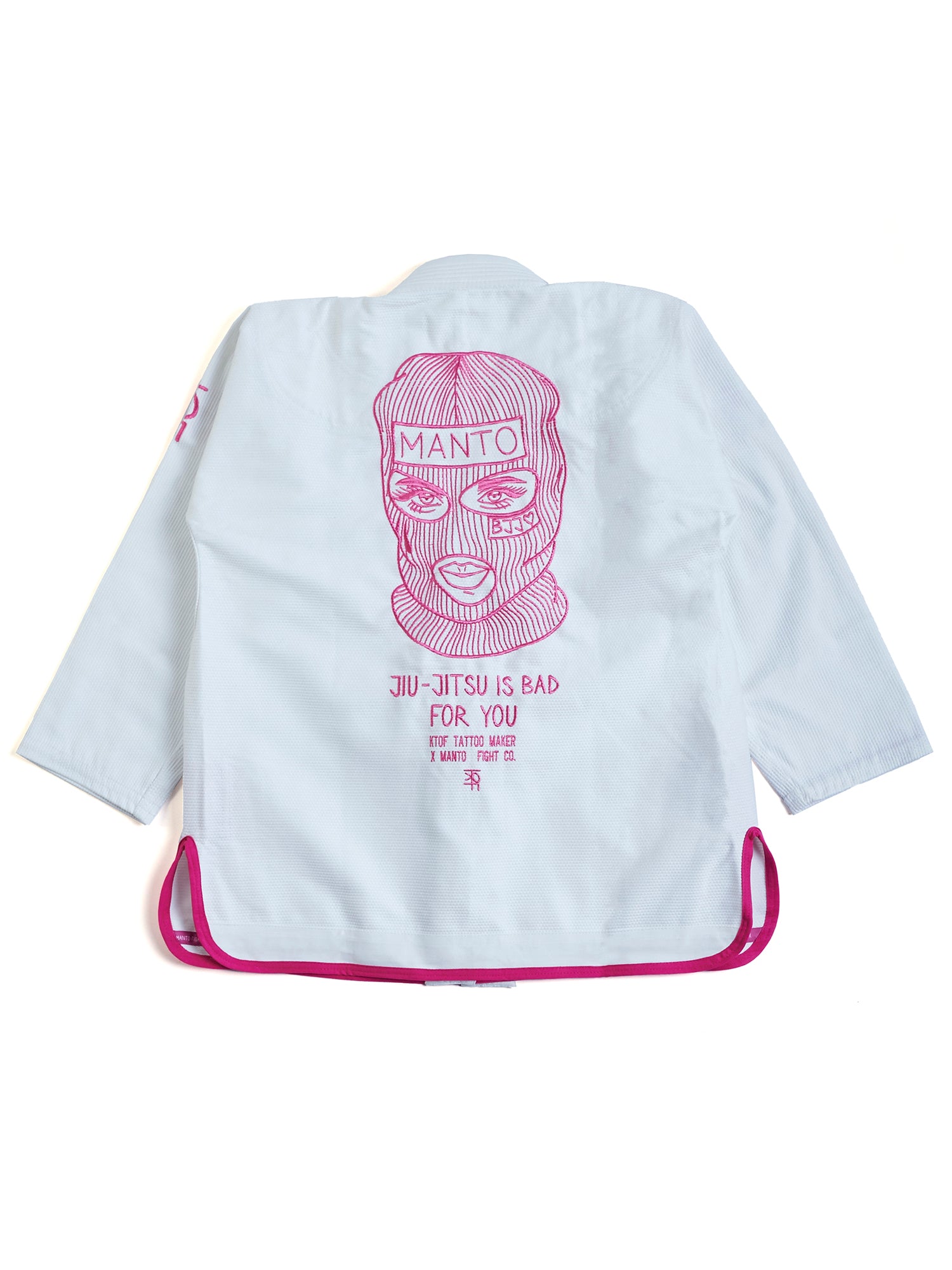 MANTO x KTOF "BALACLAVA" BJJ GI (біле)