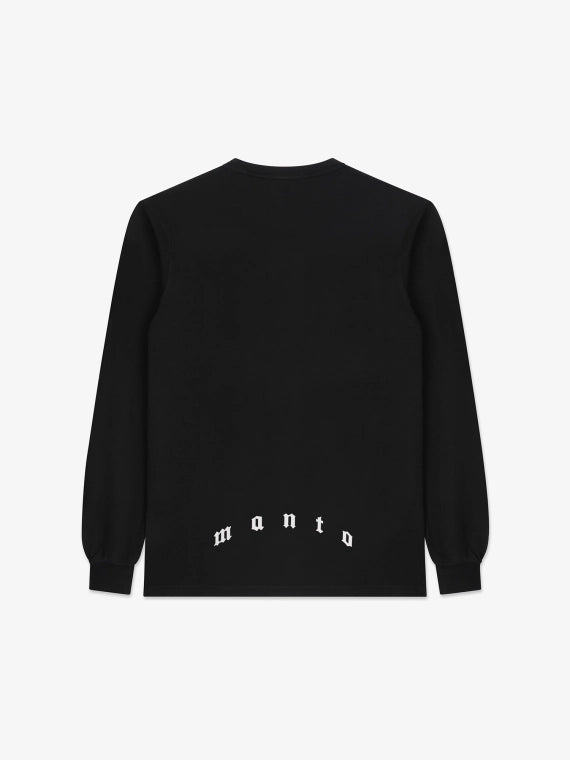 ЛОНГСЛІВ MANTO BONES ЧОРНИЙ