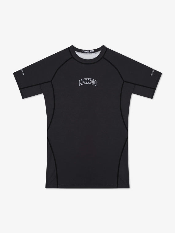 РАШГАРД MANTO VARSITY ЧОРНИЙ