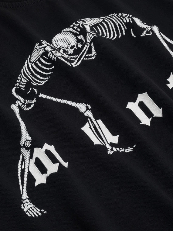 ФУТБОЛКА MANTO BONES ЧОРНА
