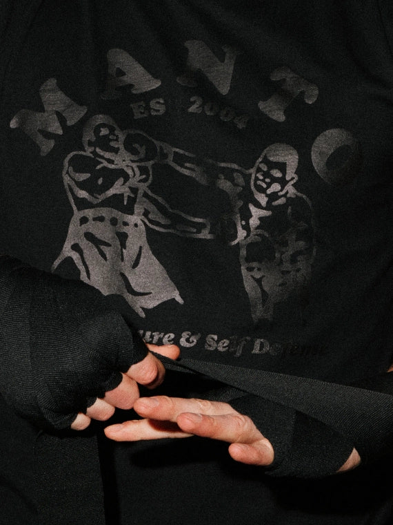 ФУТБОЛКА MANTO BOXEO ЧОРНА