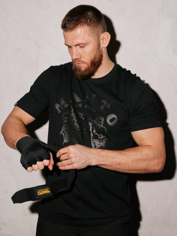 ФУТБОЛКА MANTO BOXEO ЧОРНА