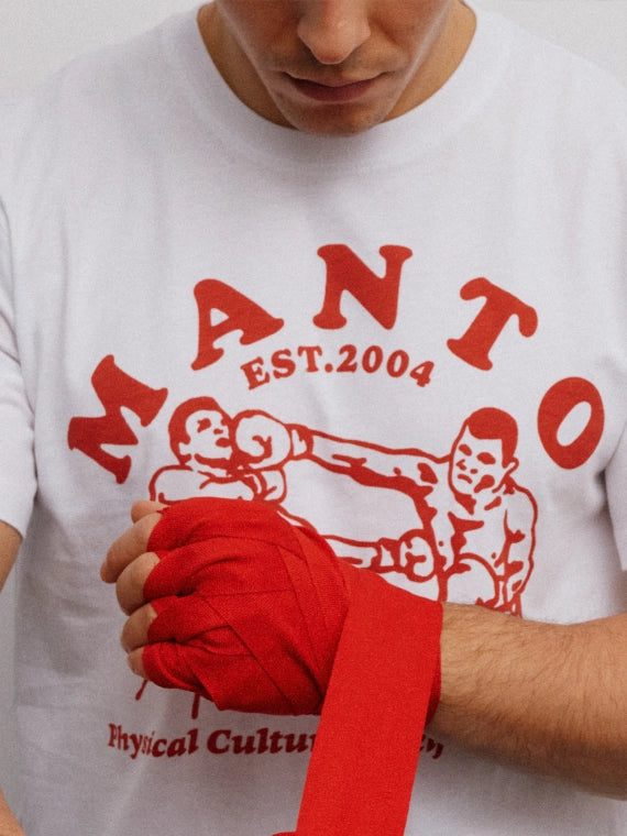 ФУТБОЛКА MANTO BOXEO БІЛА