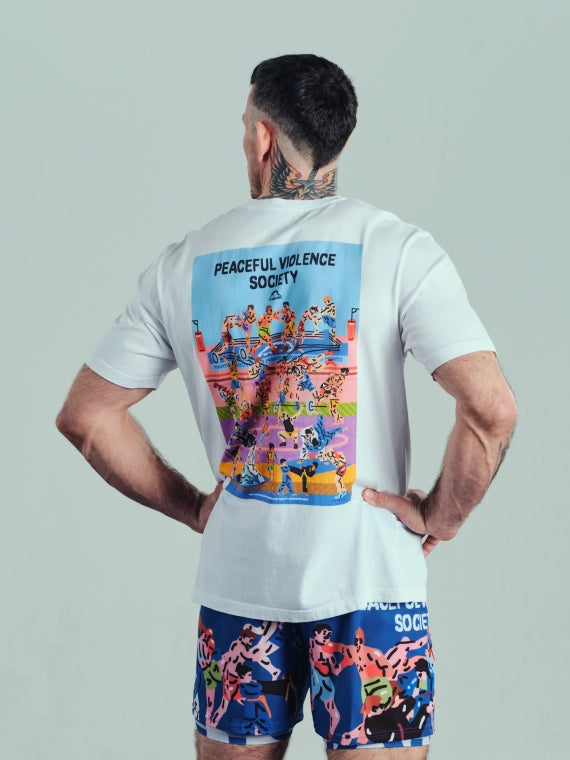 ФУТБОЛКА MANTO GYM 3.0 БІЛА