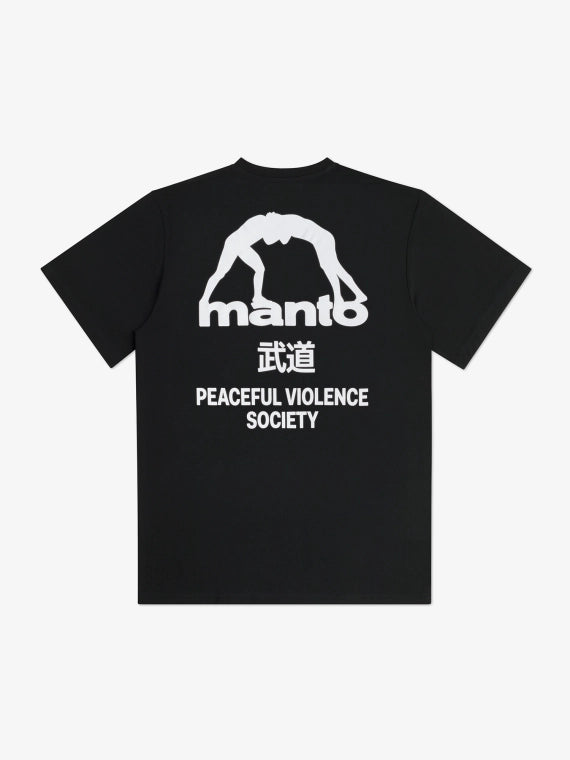 ФУТБОЛКА MANTO SOCIETY ЧОРНА