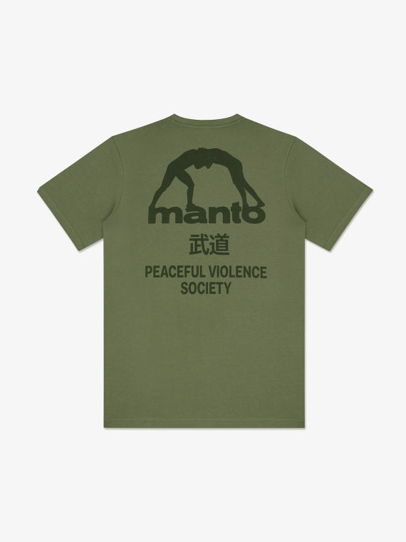ФУТБОЛКА MANTO SOCIETY ХАКІ