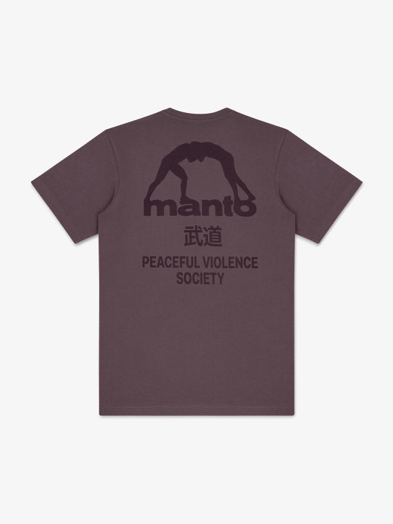 ФУТБОЛКА MANTO SOCIETY СЛИВОВА