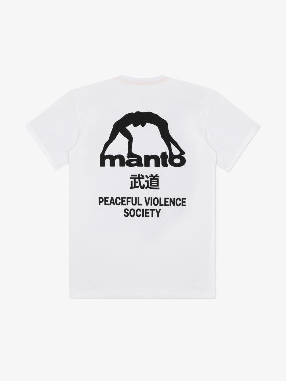 ФУТБОЛКА MANTO SOCIETY БІЛА
