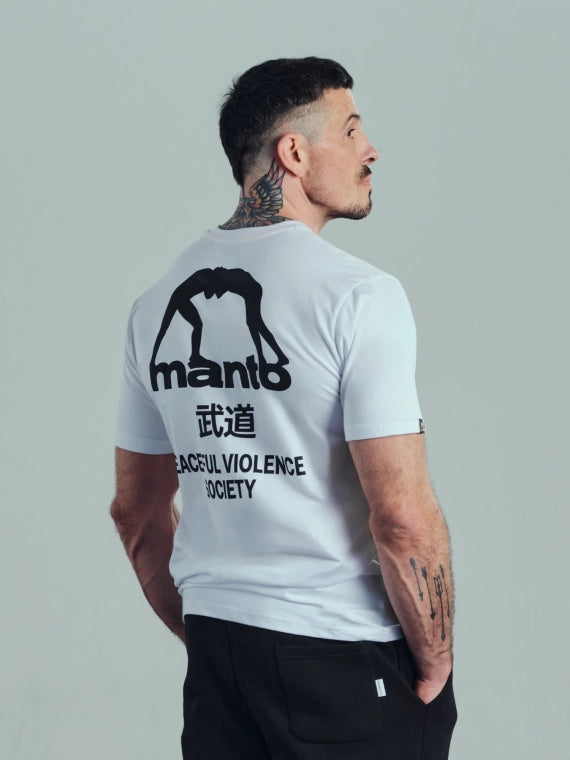 ФУТБОЛКА MANTO SOCIETY БІЛА