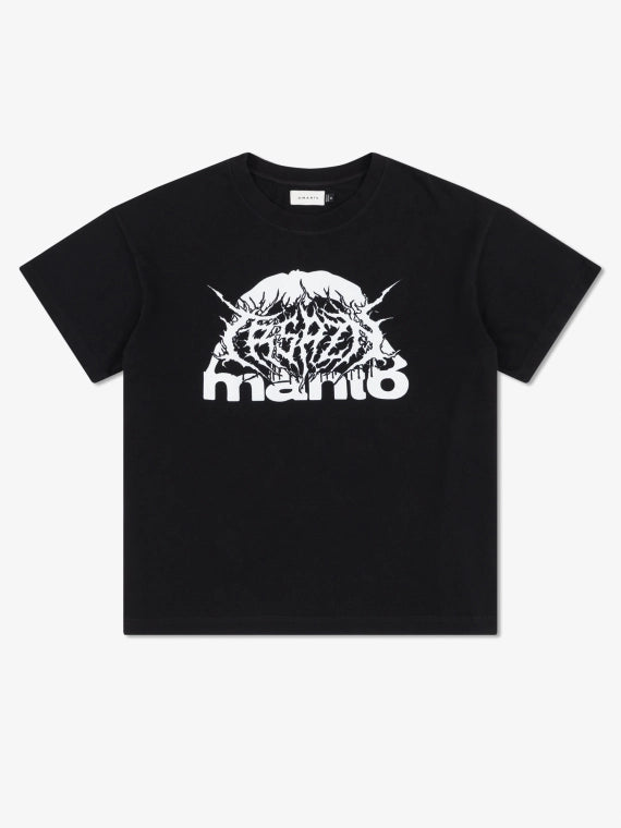 ФУТБОЛКА MANTO TREASURE ZONE OVERSIZE ЧОРНА