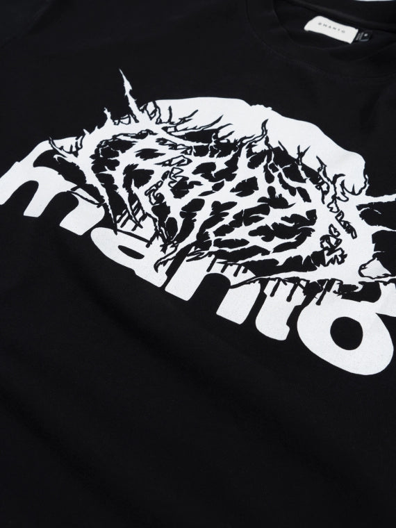 ФУТБОЛКА MANTO TREASURE ZONE OVERSIZE ЧОРНА